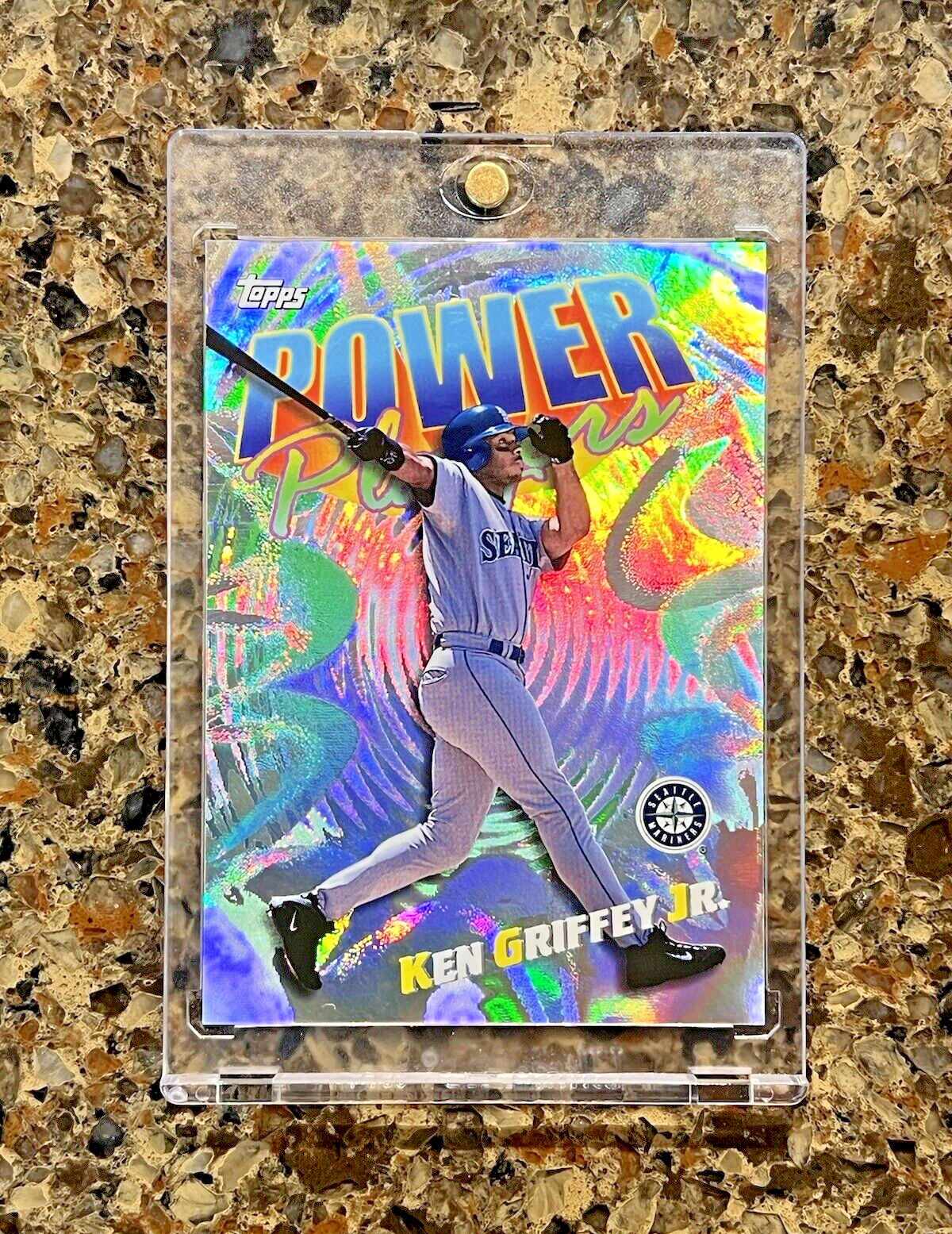 Ken Griffey Jr. 1999 Topps Power Players Holo Foil Gem Mint HOF Mariners