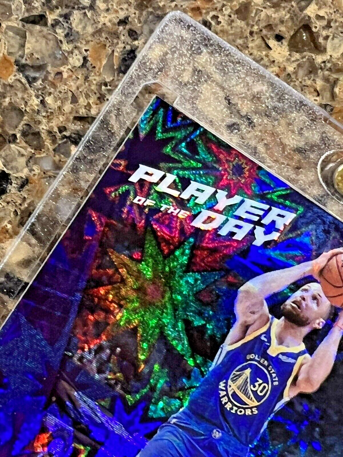 STEPHEN CURRY 2021 Panini POTD KABOOM #30/99 JERSEY MATCH Super Rare SSP