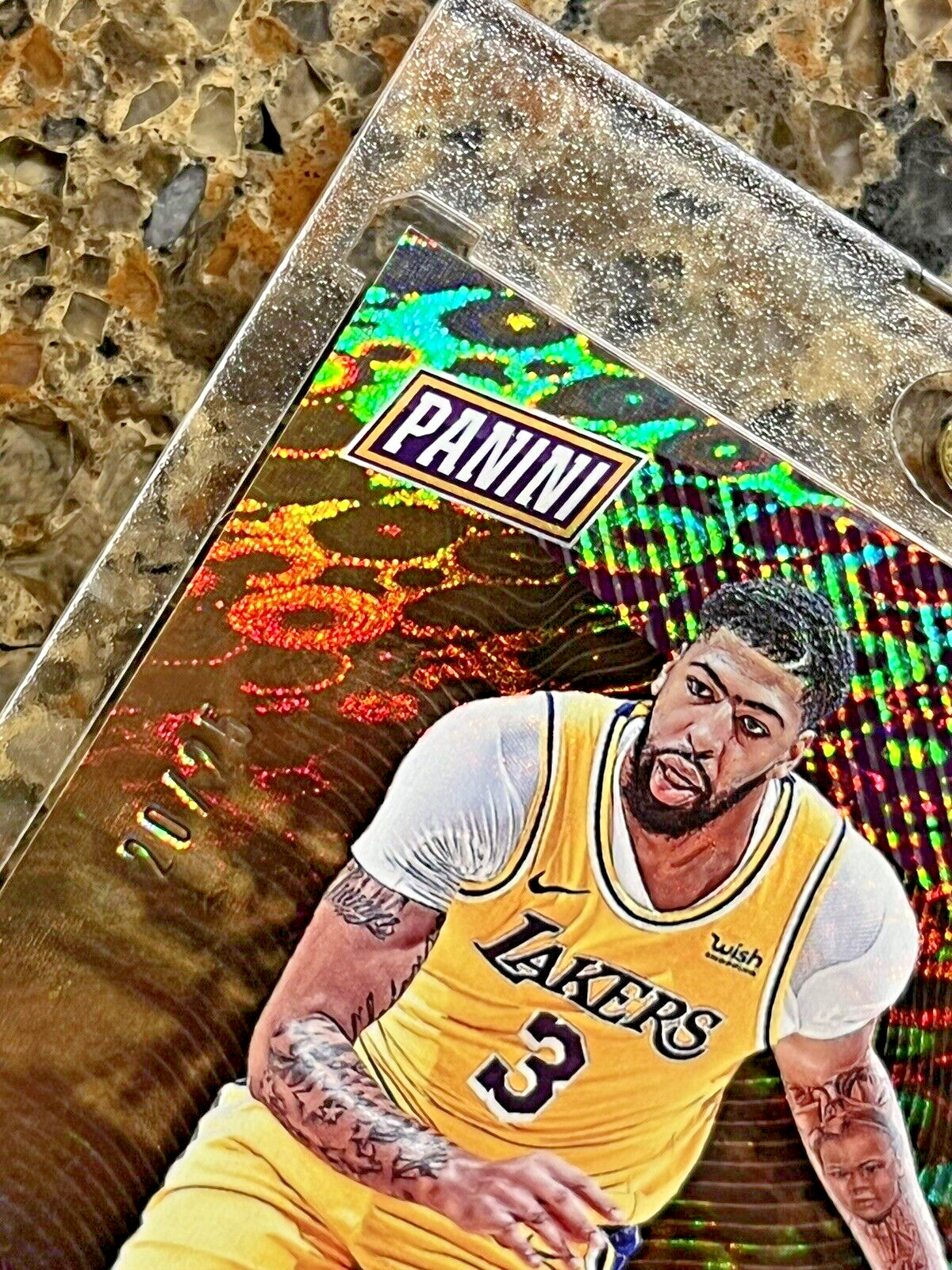 ANTHONY DAVIS 2021 Panini THE NATIONAL DISKETTES 20/25 Rare Gem Mint Lakers SSP