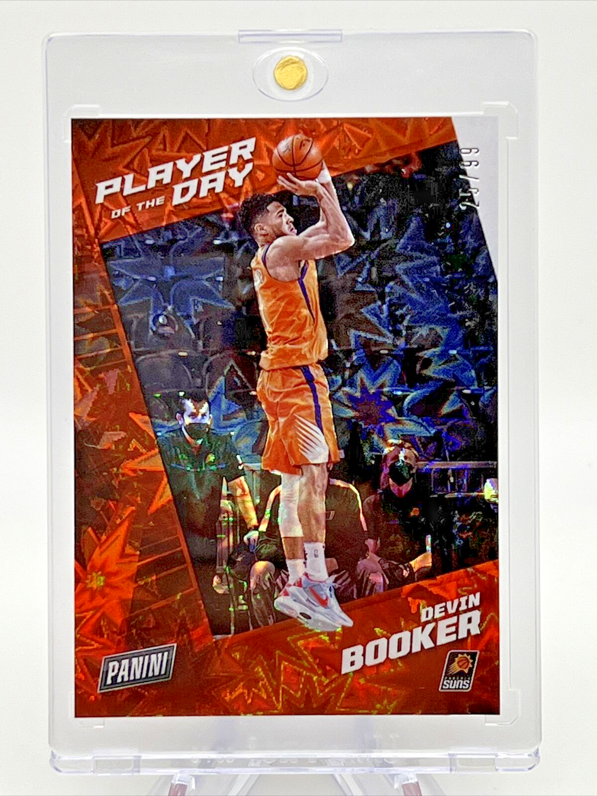 Devin Booker 2021 Panini NBA Player of The Day KABOOM 25/99 Rare Gem Mint SSP