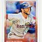 Dustin Pedroia 2015 Topps Chrome REFRACTOR Boston Red Sox Vintage Rare Gem Mint