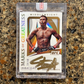 Israel Adesanya 2021 Panini Immaculate UFC Marks Greatness 24/48 Gold Autograph