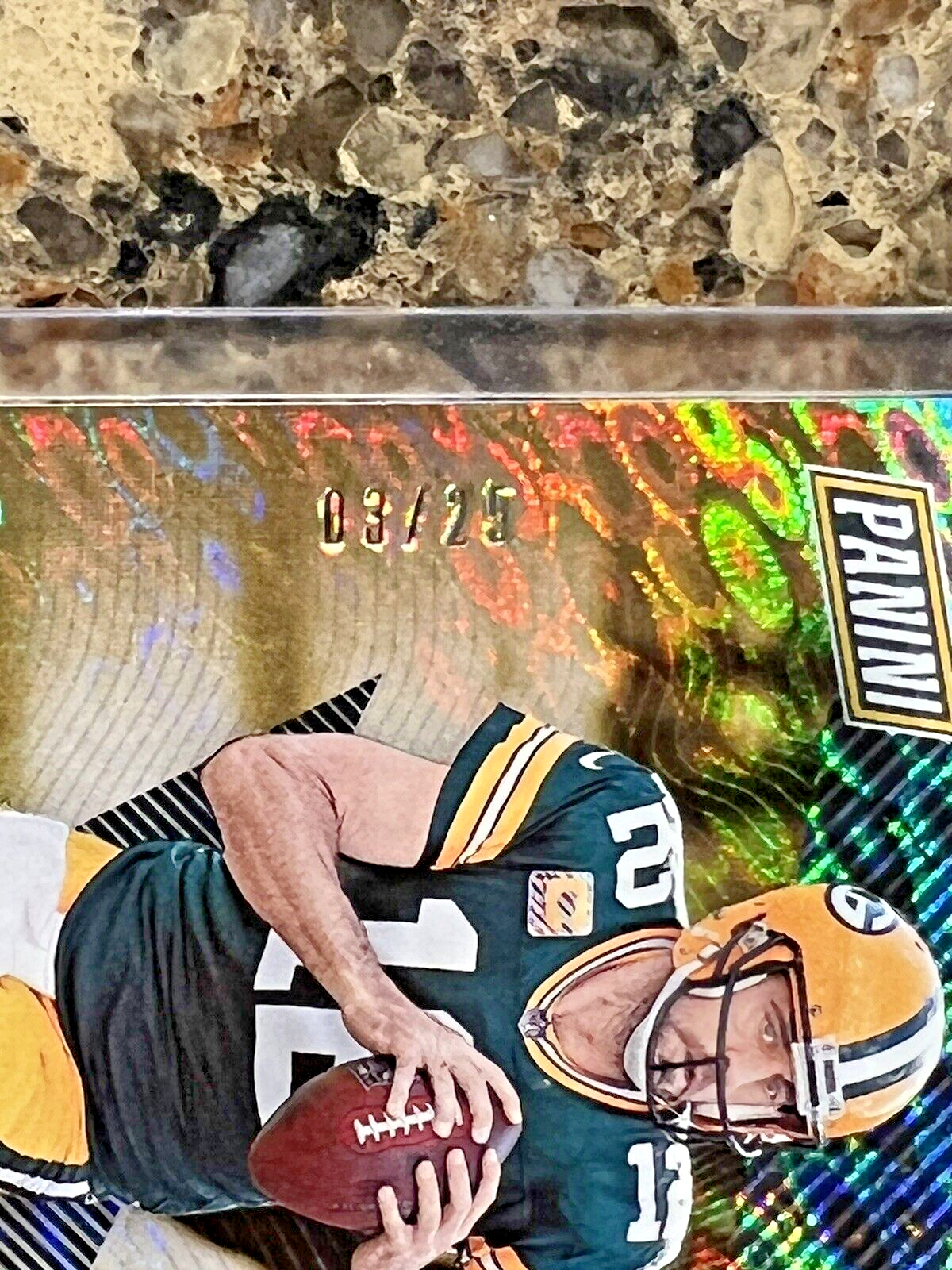 🌟 Aaron Rodgers - 2021 Panini The National Diskettes #03/25 - Super Rare SSP 🌟