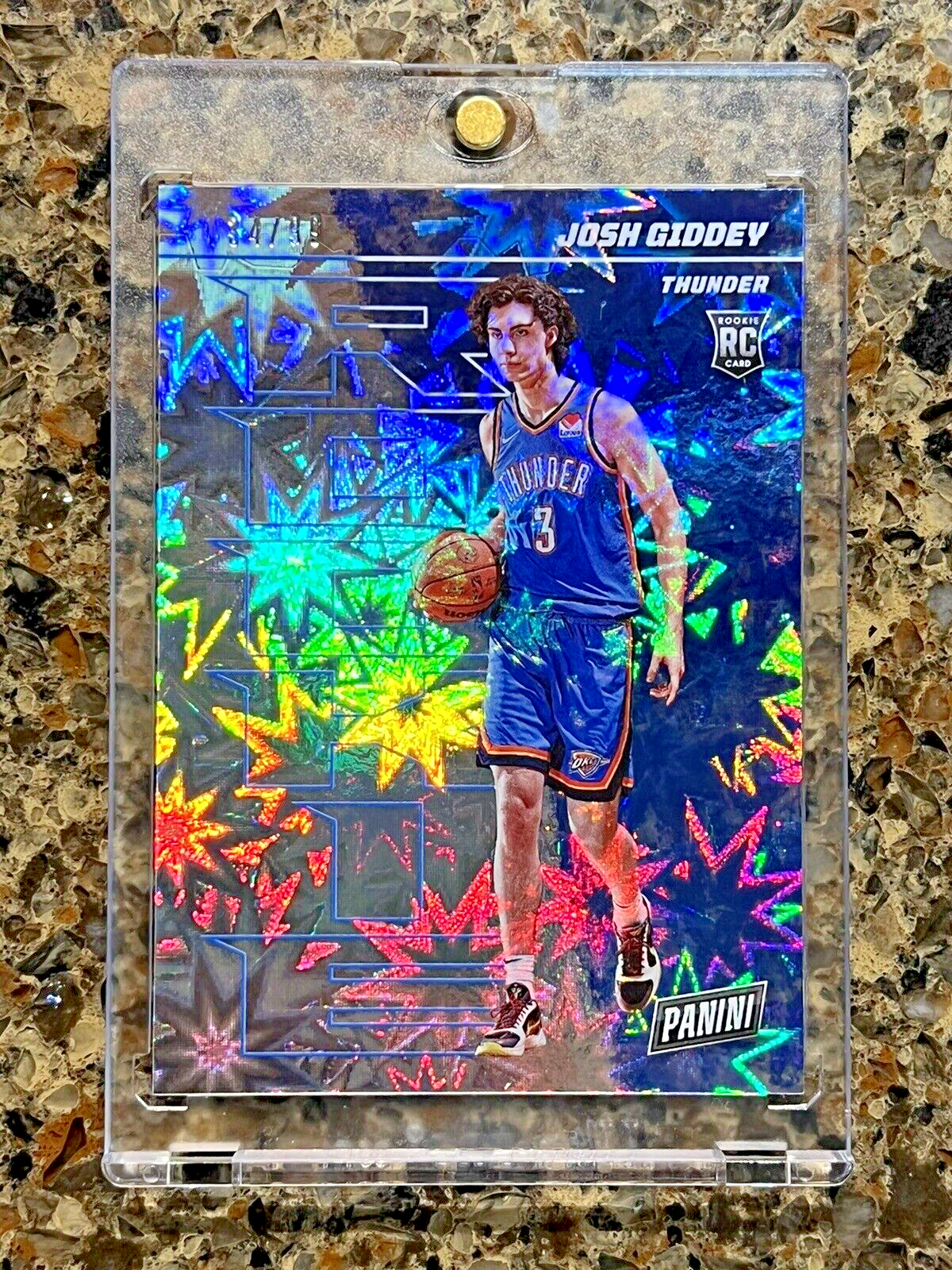 Josh Giddey RC 2021 Panini Player of the Day KABOOM 34/99 Gem Mint Rookie SSP