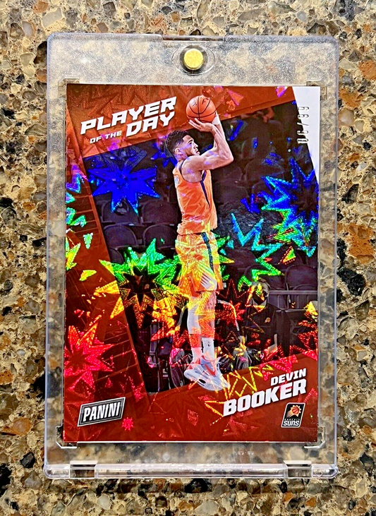 Devin Booker 2021 Panini NBA Player Of The Day KABOOM 06/99 Rare Gem Mint SSP