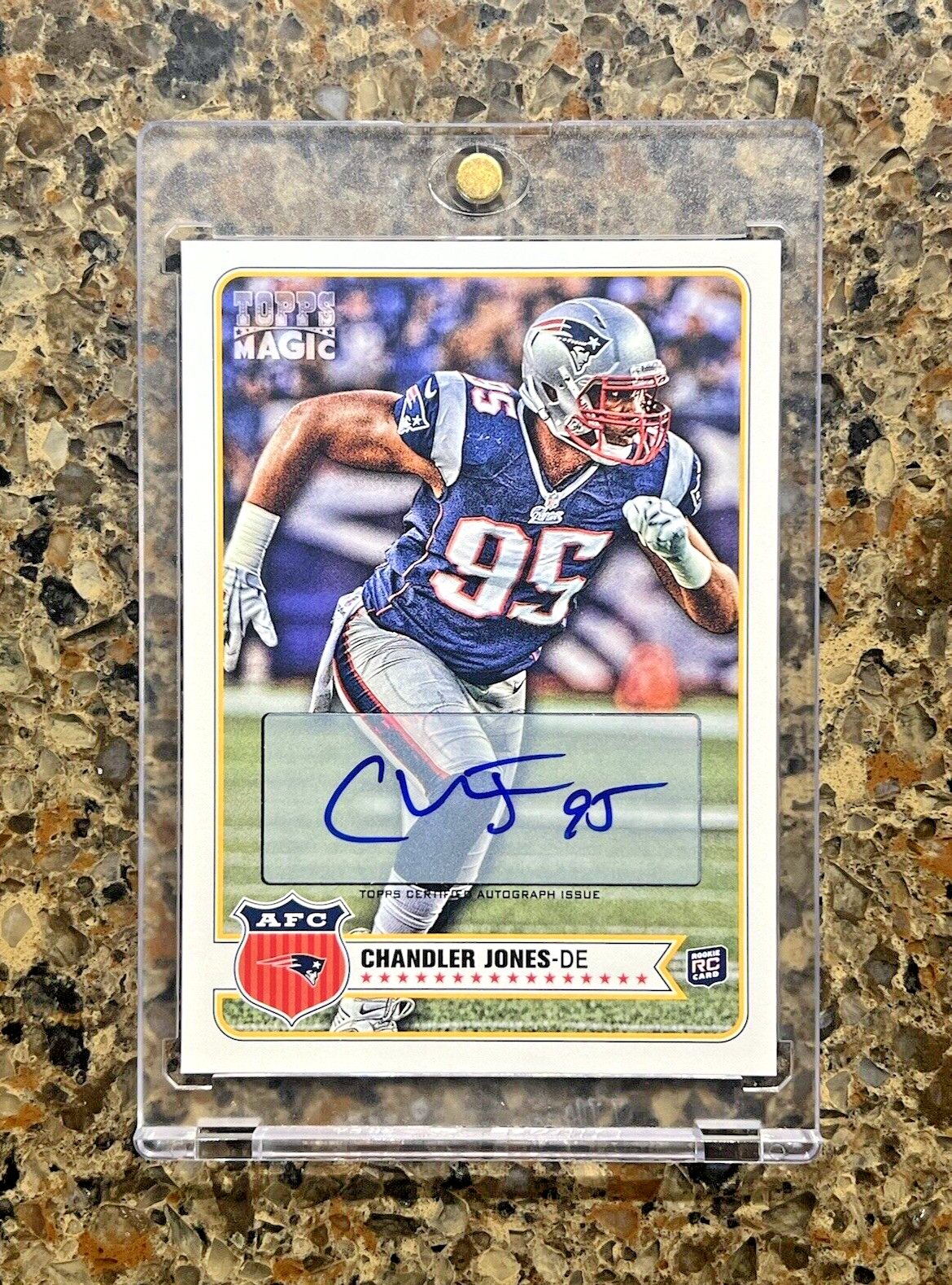 🌟 Chandler Jones - 2012 Topps Magic - RC Autograph - Super Rare Gem Mint 🌟